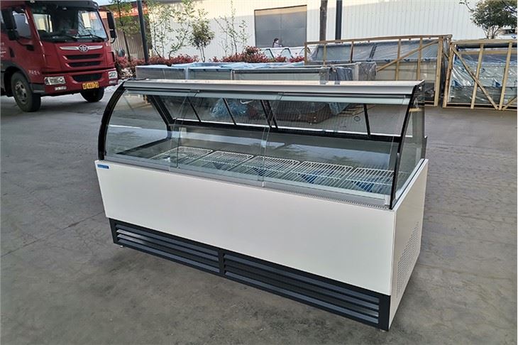 Arc Glass Display Self Service Counter